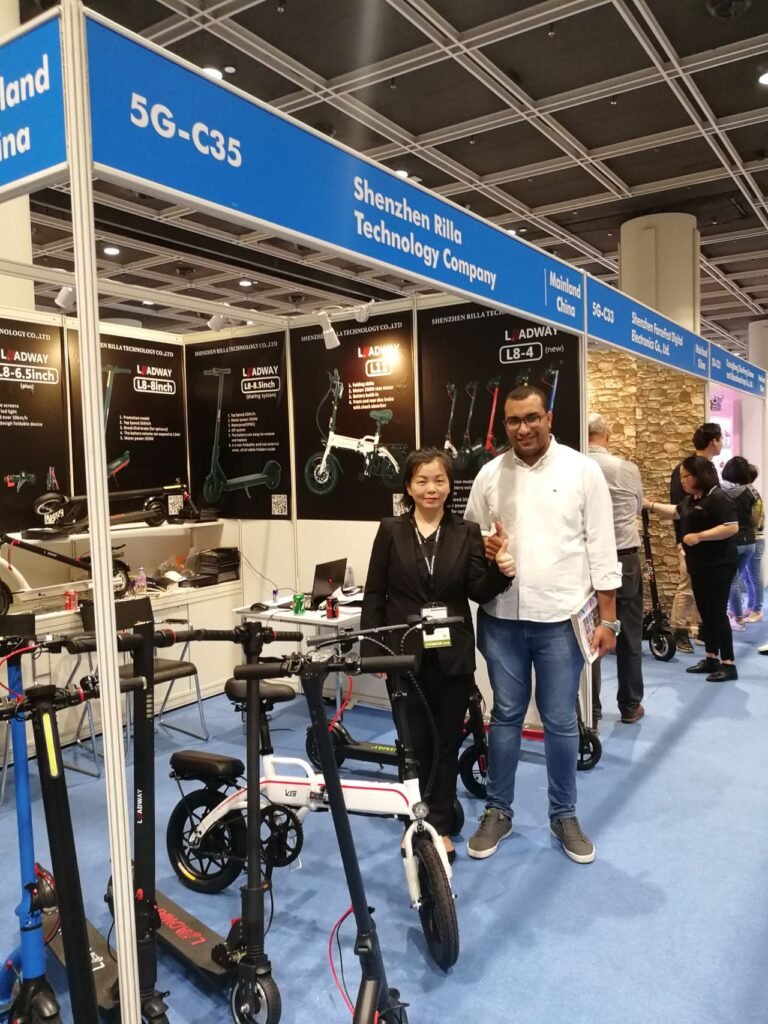 liideway electric scooer france show