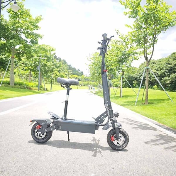 3 wheel electric scooter with 2 seat