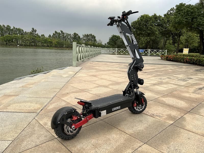 adult electric daul motor off road scooters with fre