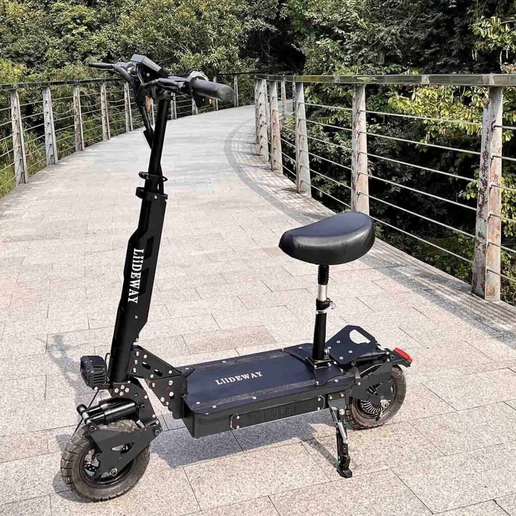double seat electric scooter liideway factory