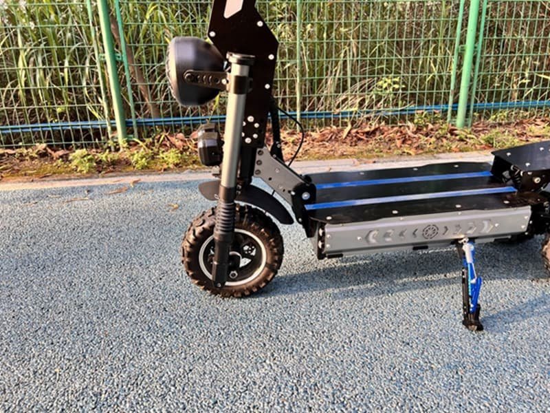 dual suspension electric scooter