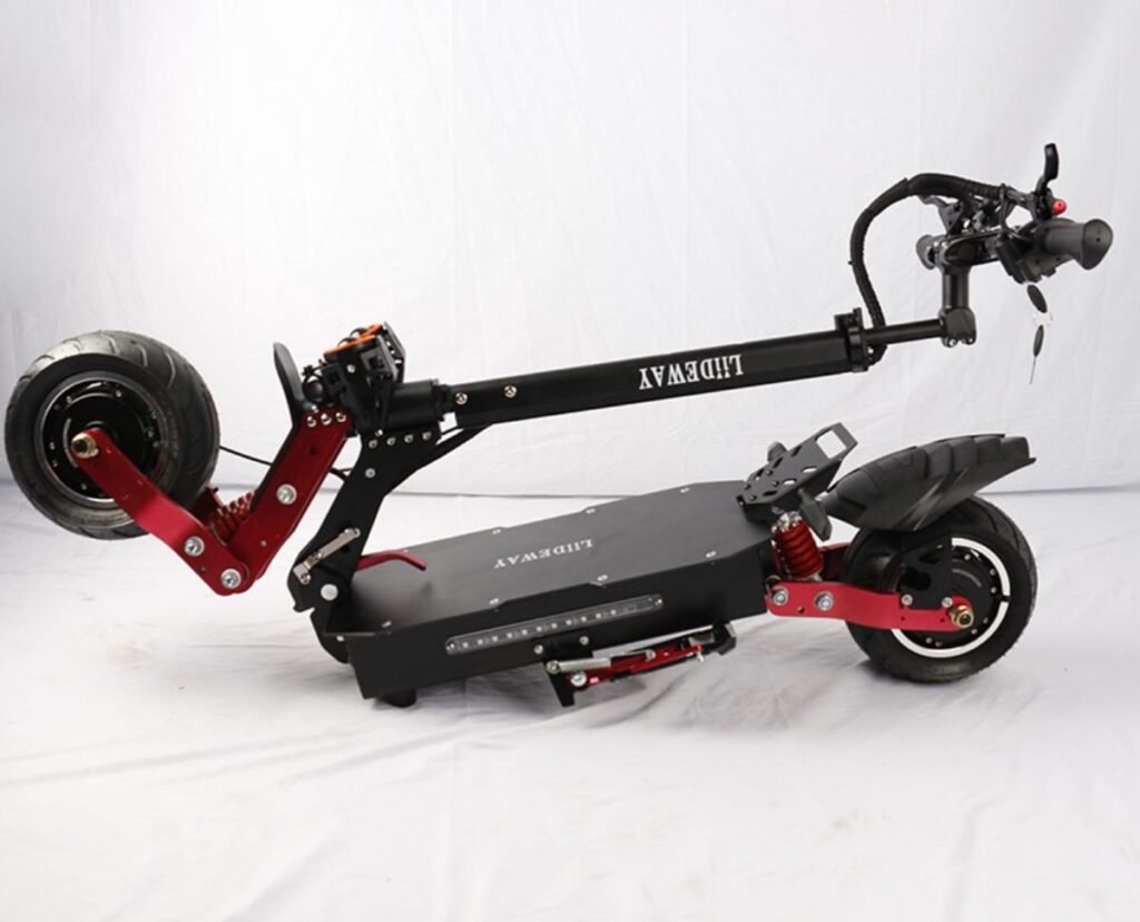 electric scooter 60ah 72v liideway factory