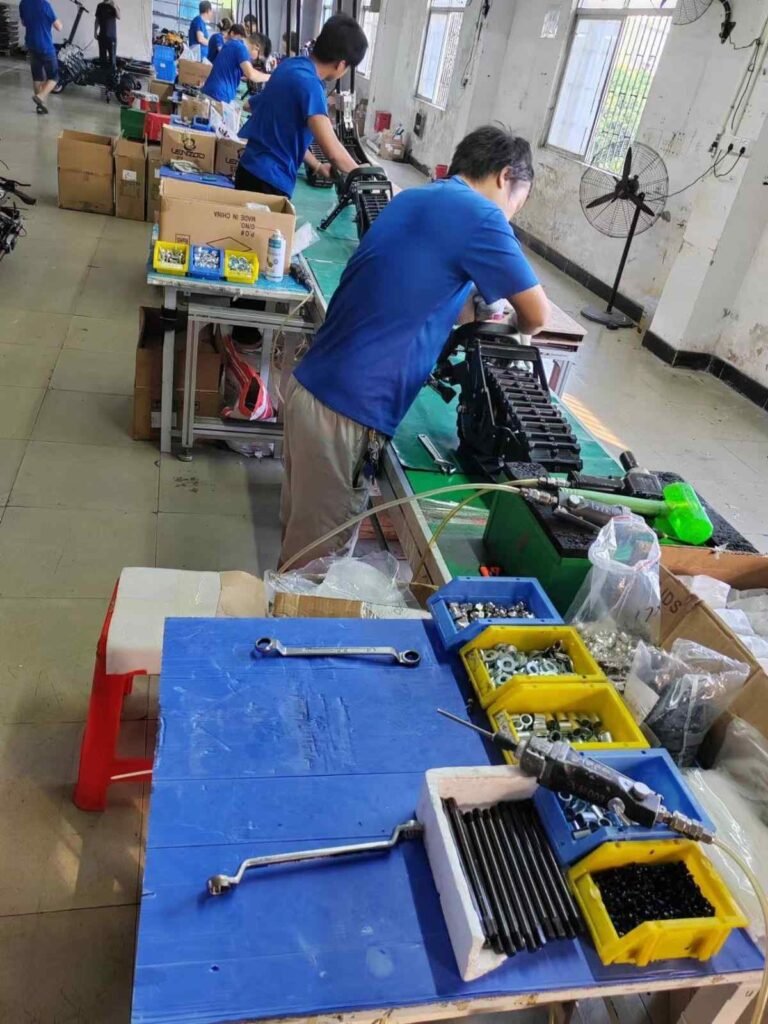 electric scooter frame liideway factory