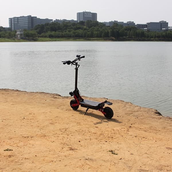 electric scooter rear foot