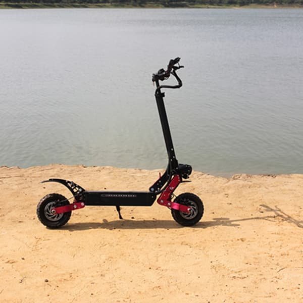 electric scooter rear foot support