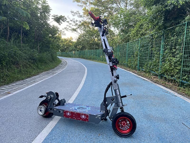 electric scooter road