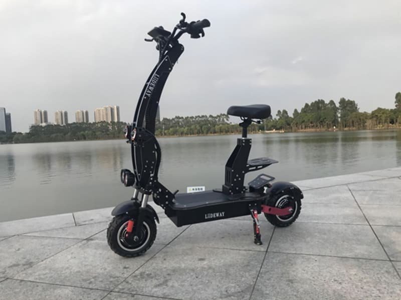 electric scooter swing arm