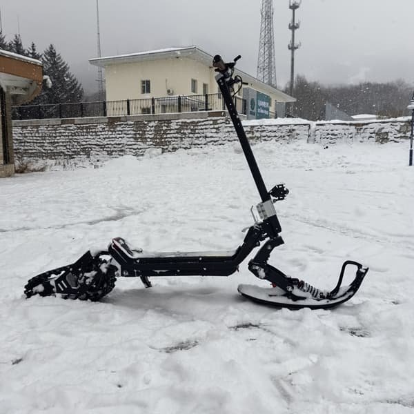 electric scooter with training wheels