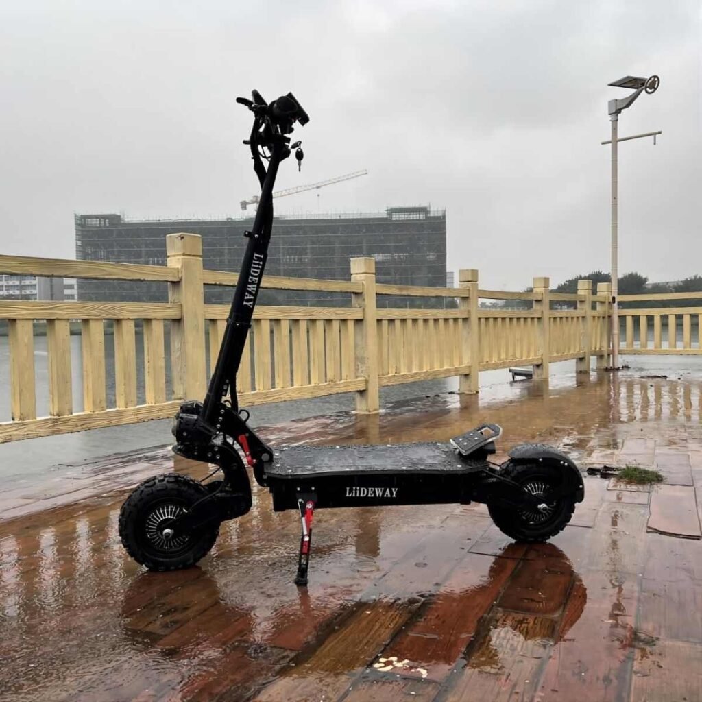 electric scooters 2023 new design t4 500w 12.5ah liideway factory