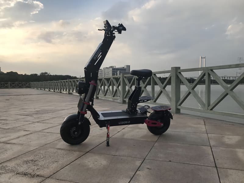 electric sit down scooter