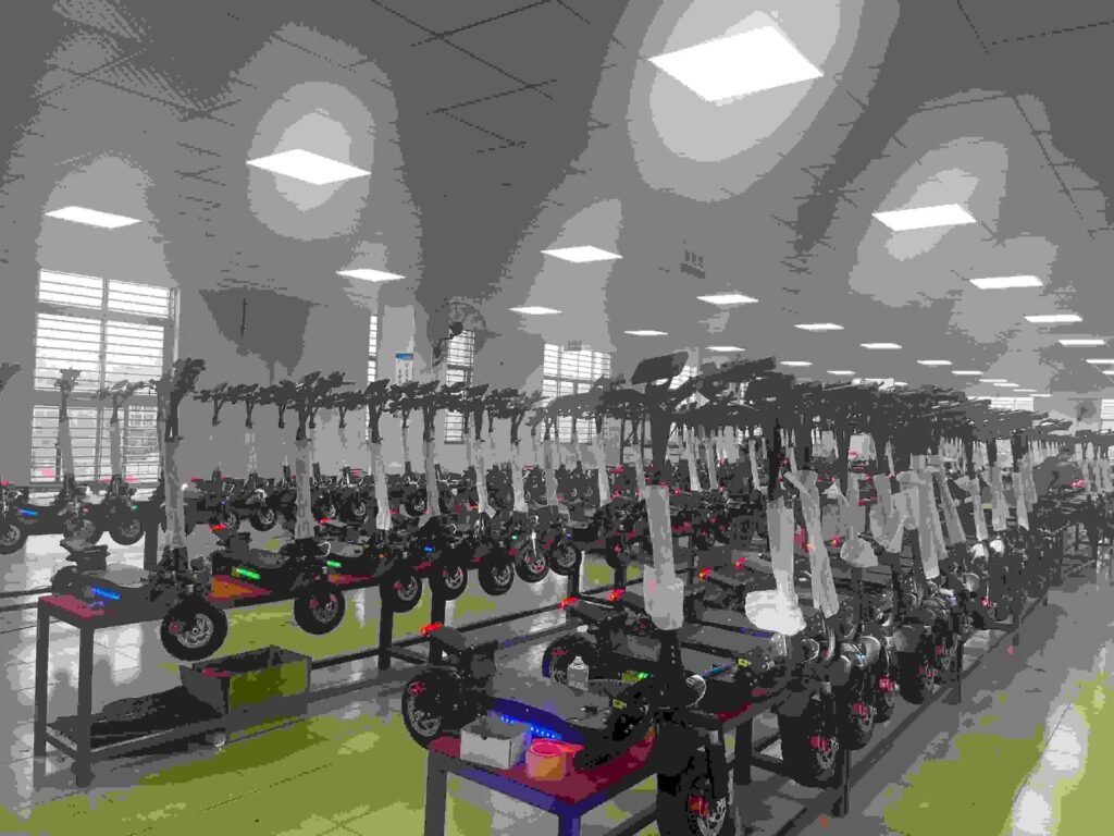 electric snow scooter liideway factory