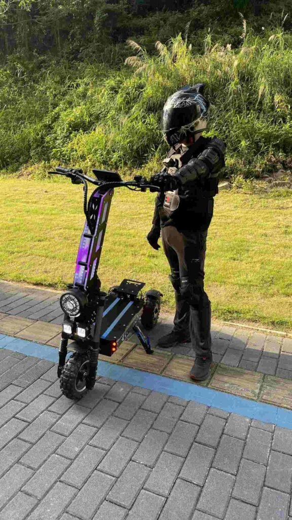 offroad electric scooter fat tire liideway factory