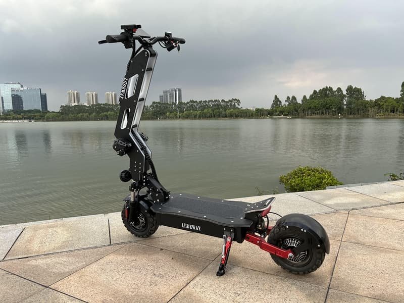 scooter electric rear carrier