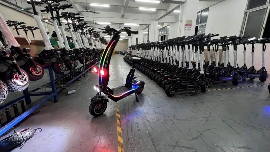 smart electric scooter liideway factory