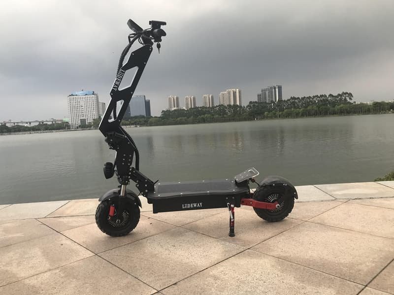 standing electric scooter