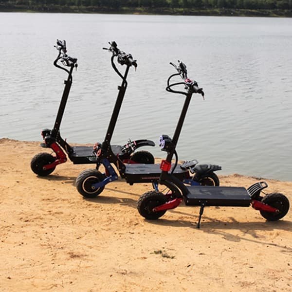 walking treadmill electric scooter with 4 wheels